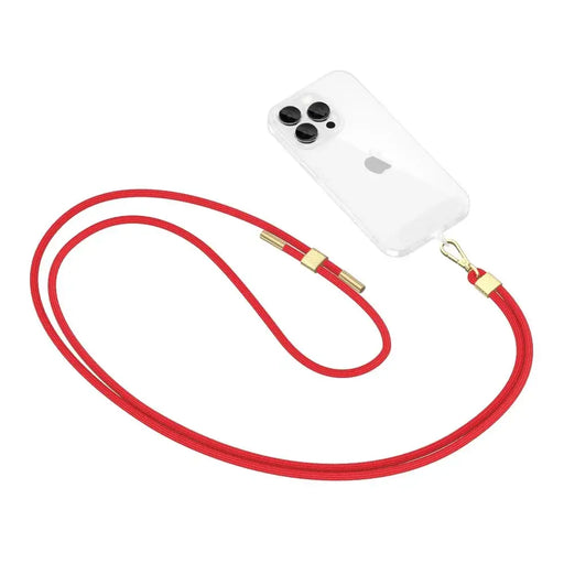 Tech-Protect C2S Rope Crossbody Strap Leash - Червен