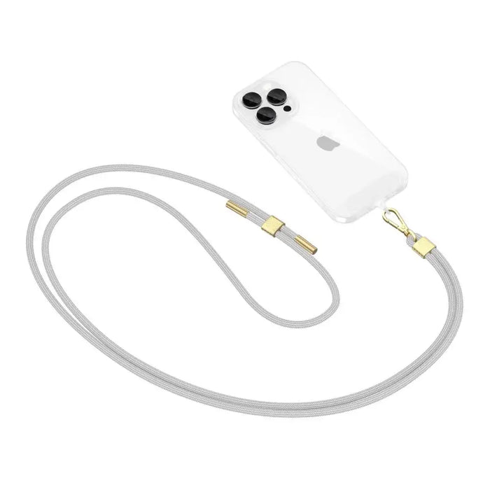 Tech-Protect C2S Rope Crossbody Strap Leash - Сиво