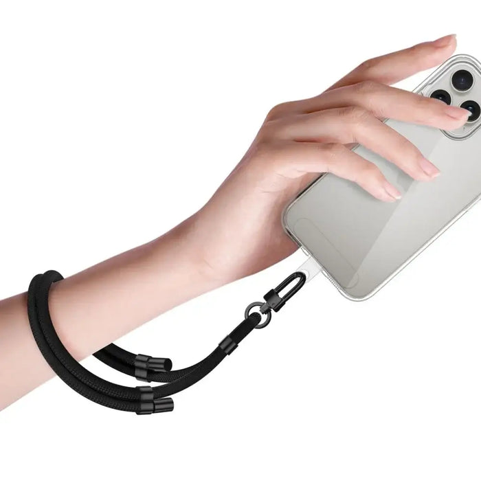 Tech-Protect C4S Rope Wrist Strap - черен