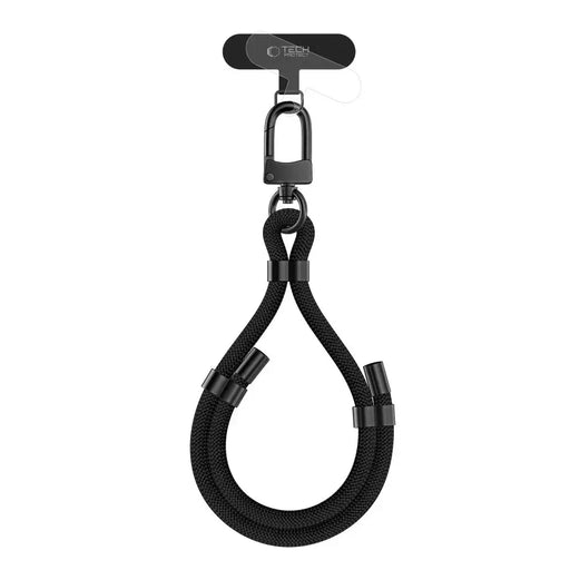 Tech-Protect C4S Rope Wrist Strap - черен