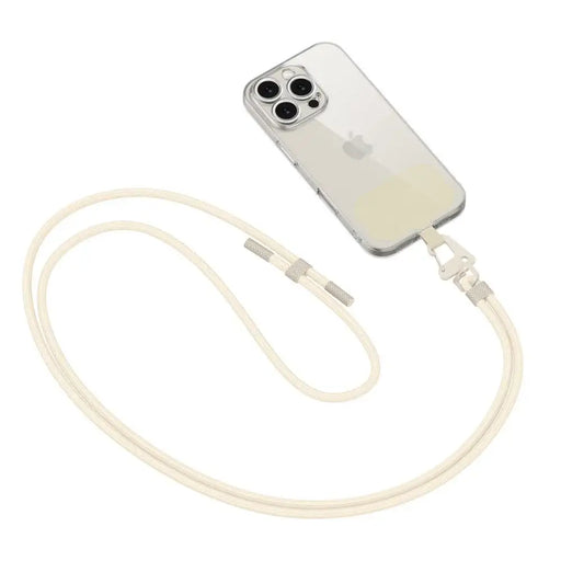 Tech-Protect C5S Rope Crossbody Strap Leash - Бежов