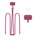 Tech-Protect C5S Rope Crossbody Strap Leash - Бордо