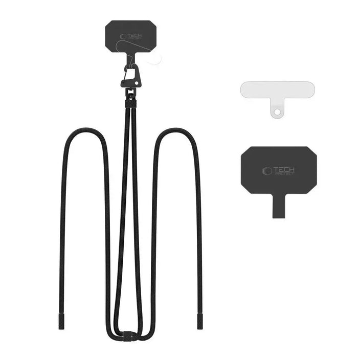 Tech-Protect C5S Rope Crossbody Strap Leash - черен