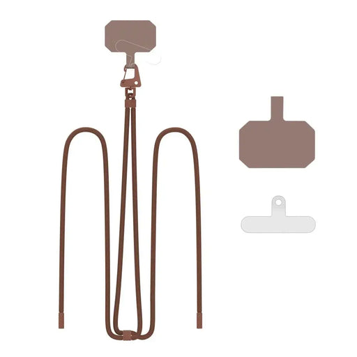 Tech-Protect C5S Rope Crossbody Strap Leash - Кафяв