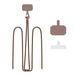 Tech-Protect C5S Rope Crossbody Strap Leash - Кафяв