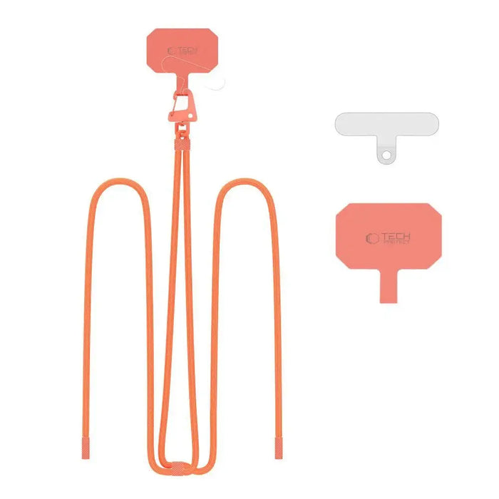 Tech-Protect C5S Rope Crossbody Strap Leash - оранжев