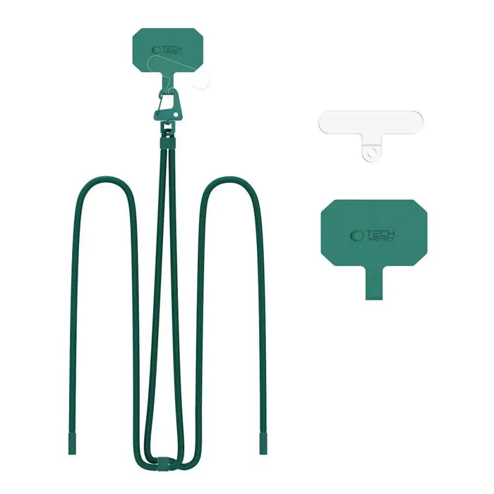 Tech-Protect C5S Rope Crossbody Strap Leash - Зелен