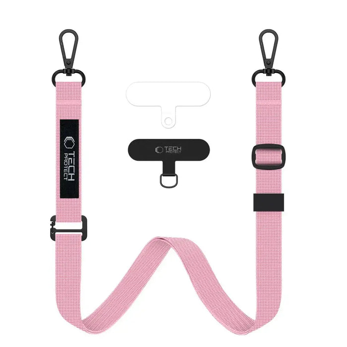 Tech-Protect C65 Rope Crossbody Leash - Розов