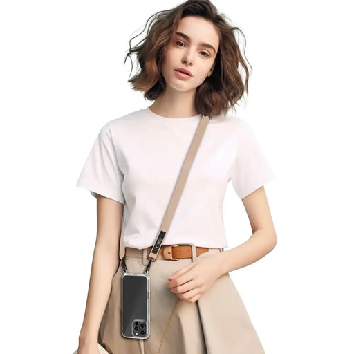 Tech-Protect C65 въже Crossbody Leash - бежово