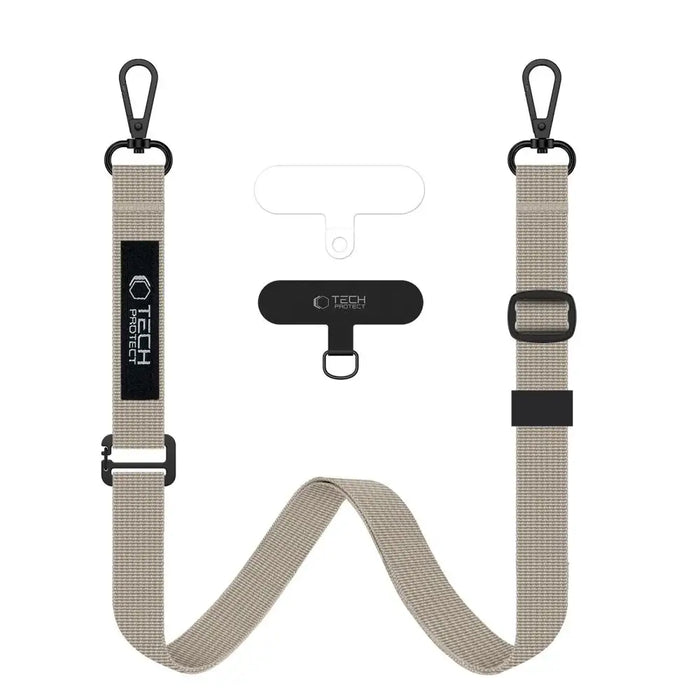 Tech-Protect C65 въже Crossbody Leash - бежово