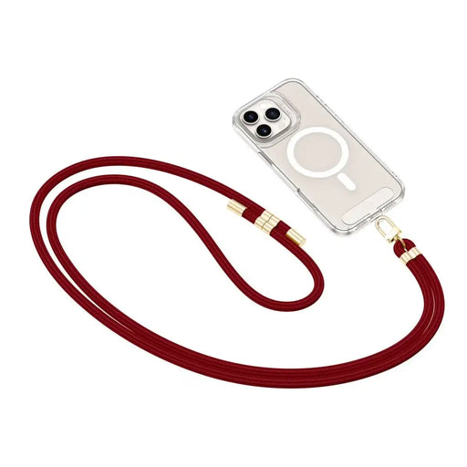 Tech-Protect C7S Rope Crossbody Strap Leash - Червен