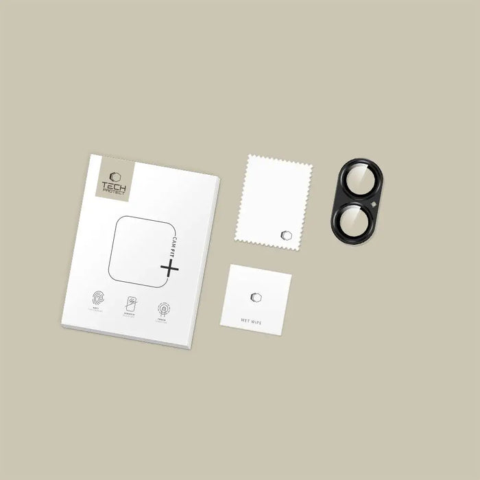 Tech-Protect Camfull Fit+ Camera Cover за iPhone 17 - черен