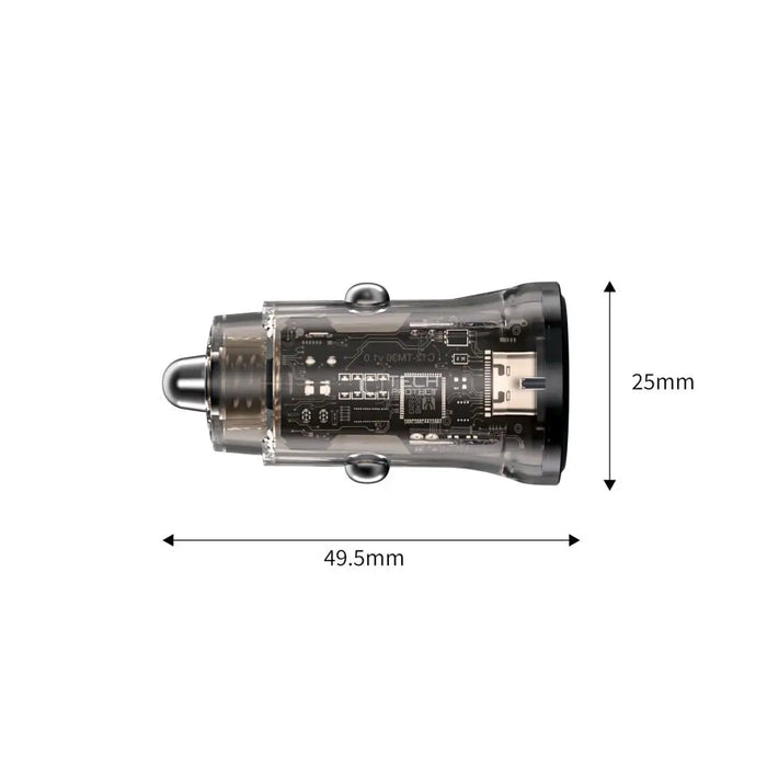 Tech-Protect CC01 45W 2-портово USB-A / USB-C зарядно