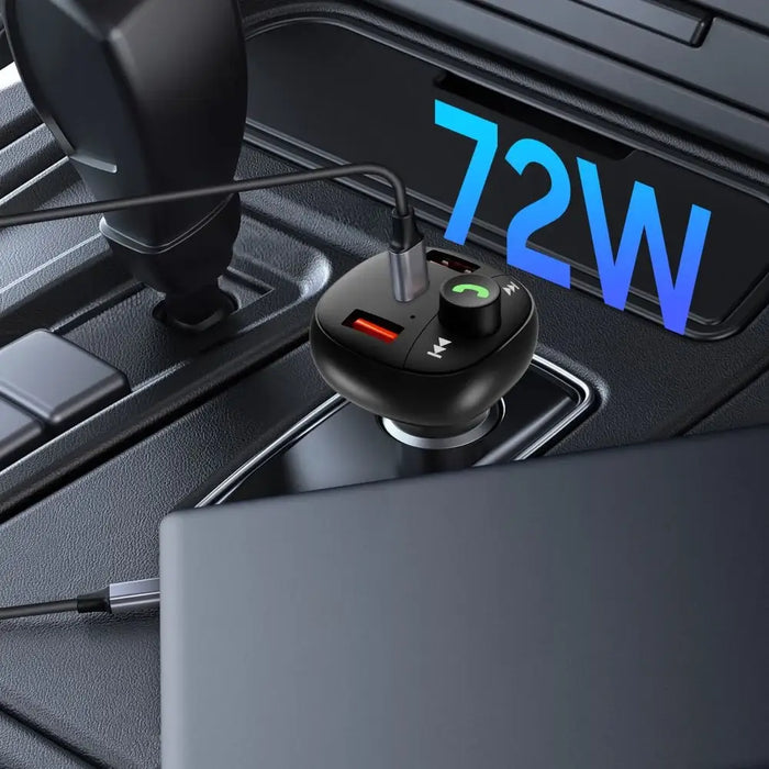 Tech-Protect CC06 3-port PD72W зарядно за кола с трансмитер