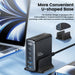 Tech-Protect DC140W-GAN 5-PORT PD140W/QC3.0 зарядна станция