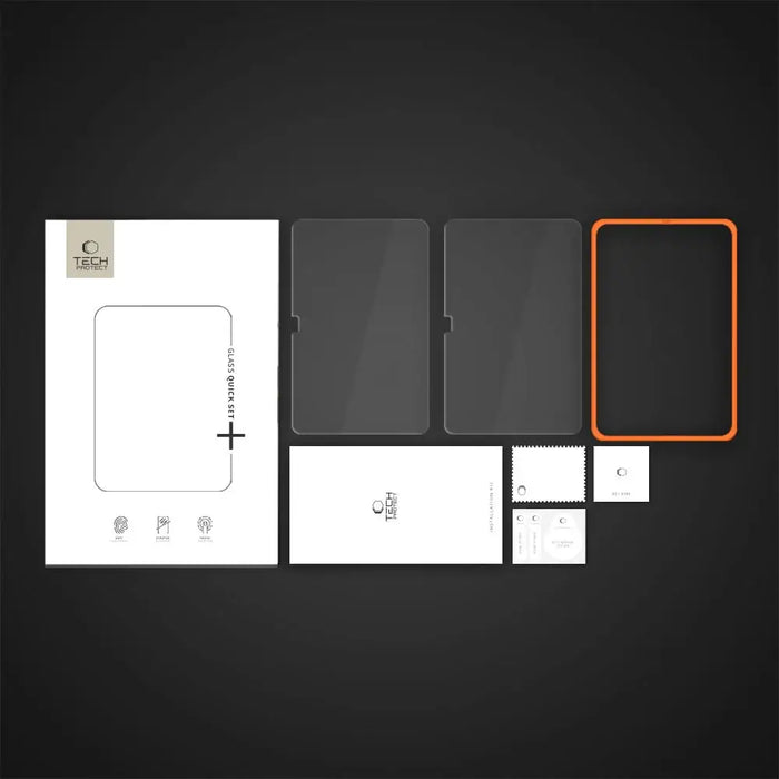 Tech Protect Easy Set + 2 пакета от закалено стъкло за iPad