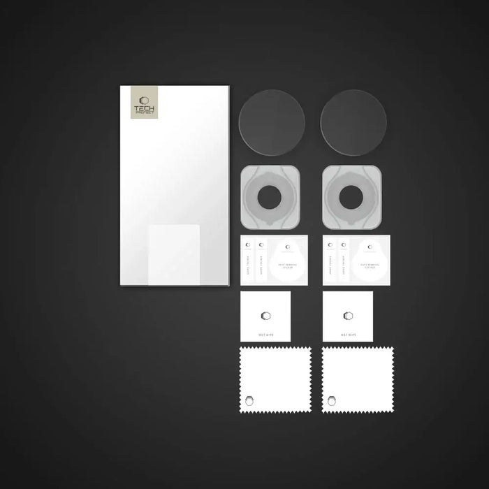 Tech-Protect Easy Set+ 2 пакета закалено стъкло за Huawei