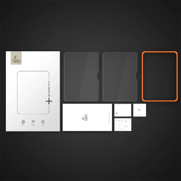 Tech-Protect Easy Set+ 2 пакета закалено стъкло за iPad Air