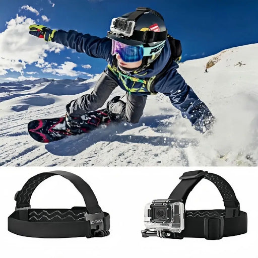Tech-Protect GA100 Head Mount за GoPro / DJI - черен