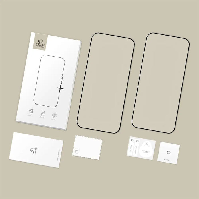 Tech-Protect Glass Fit+ 2 бр. за Xiaomi Poco F8 Pro Ultra