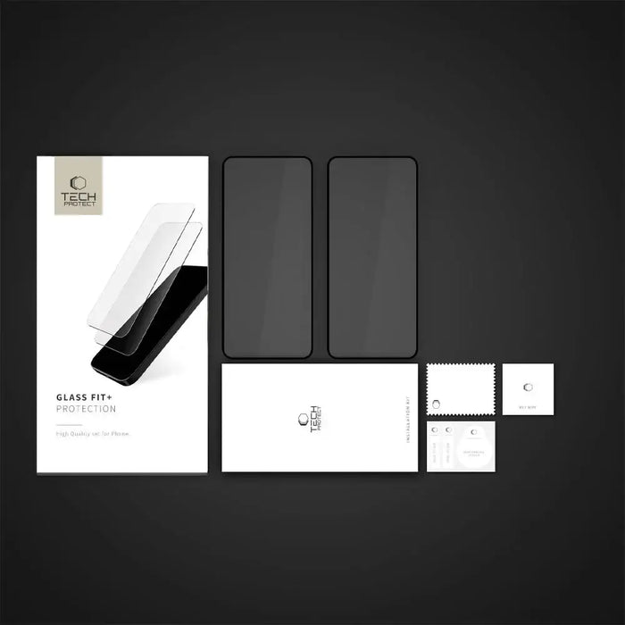Tech-Protect Glass Fit + 2-Pack Tempered Glass за Xiaomi
