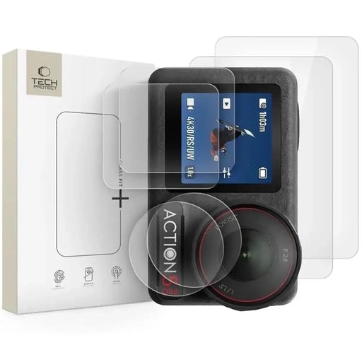 Tech-Protect Glass Fit+ 2 пакета закалено стъкло за DJI