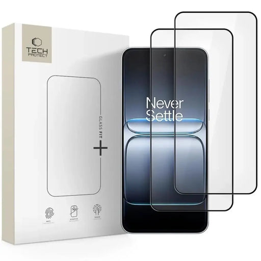 Tech-Protect Glass Fit+ 2 пакета закалено стъкло за OnePlus