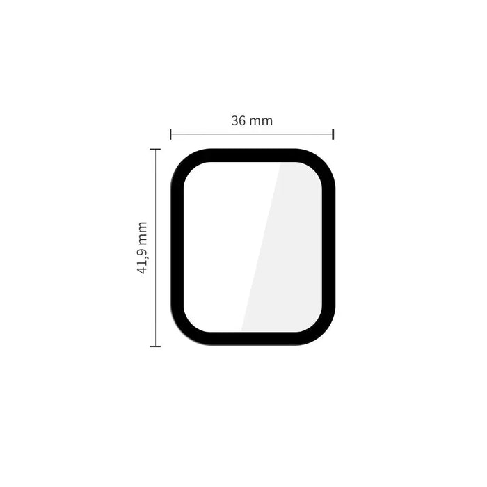 Tech-Protect Glass Flex+ 2 бр. за Apple Watch 44 мм - черни