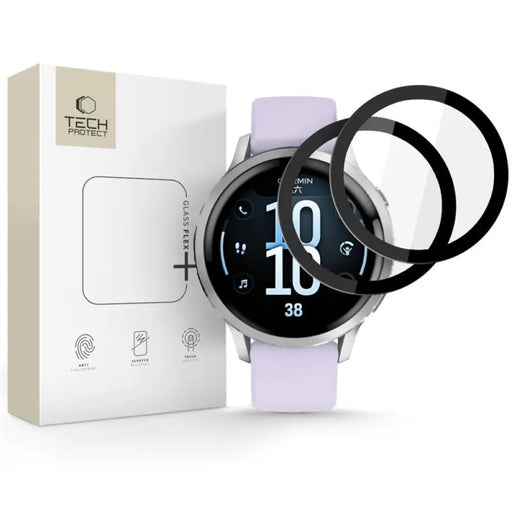 Tech-Protect Glass Flex+ 2 бр. за Garmin Venu 4 41 мм