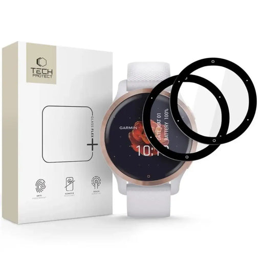 Tech Protect Glass Flex+ 2 pack хибридно стъкло за Garmin