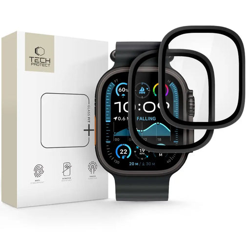 Tech-Protect Glass Ring 2 пакета за Apple Watch Ultra 49 мм