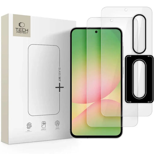 Tech-Protect Glass Set + Tempered Glass за Samsung Galaxy
