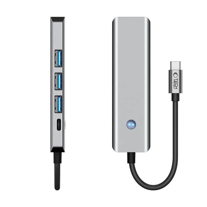 Tech-Protect HB01 HUB Adapter 5in1 USB-C + USB3.0 + HDMI 4K