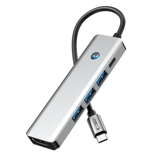 Tech-Protect HB01 HUB Adapter 5in1 USB-C + USB3.0 + HDMI 4K