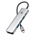 Tech-Protect HB01 HUB Adapter 5in1 USB-C + USB3.0 + HDMI 4K