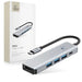 Tech-Protect HB01 HUB Adapter 5in1 USB-C + USB3.0 + HDMI 4K