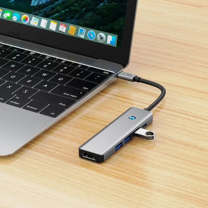 Tech-Protect HB01 HUB Adapter 5in1 USB-C + USB3.0 + HDMI 4K