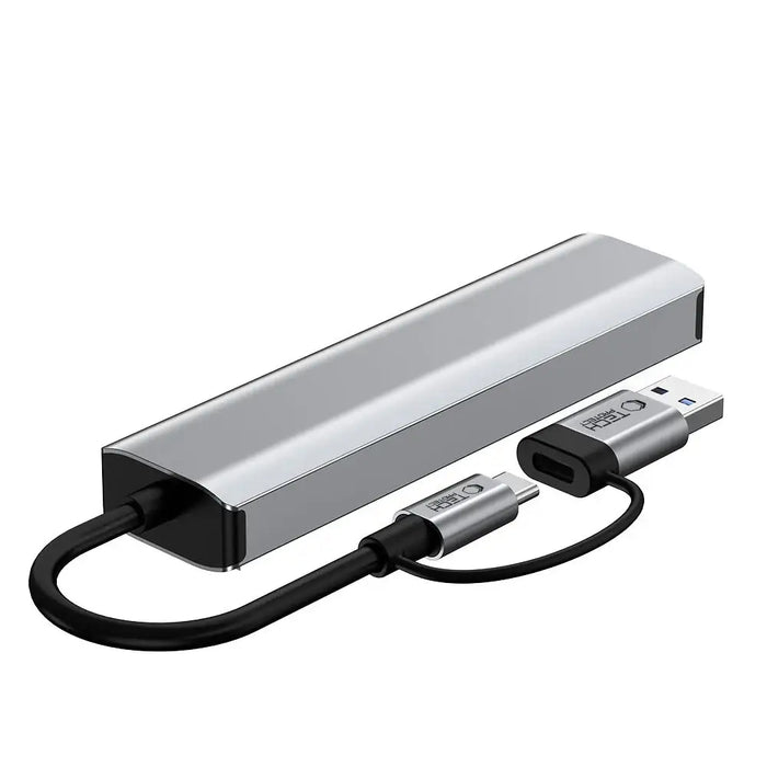 Tech-Protect HB03 HUB Adapter 5in1 USB-C + USB2.0 + USB3.0