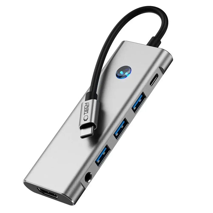 Tech-Protect HB04 HUB Adapter 9in1 USB-C + USB2.0 + USB3.0