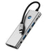 Tech-Protect HB04 HUB Adapter 9in1 USB-C + USB2.0 + USB3.0