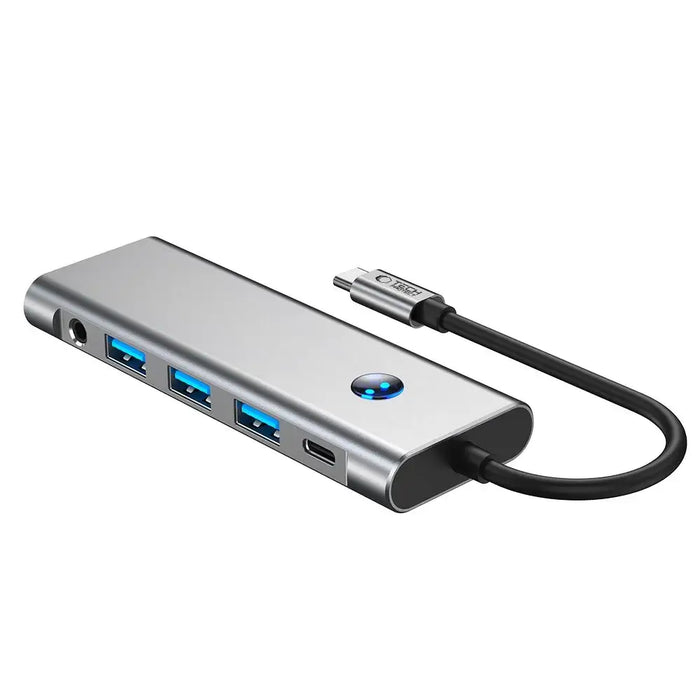 Tech-Protect HB04 HUB Adapter 9in1 USB-C + USB2.0 + USB3.0