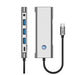 Tech-Protect HB04 HUB Adapter 9in1 USB-C + USB2.0 + USB3.0