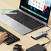 Tech-Protect HB04 HUB Adapter 9in1 USB-C + USB2.0 + USB3.0