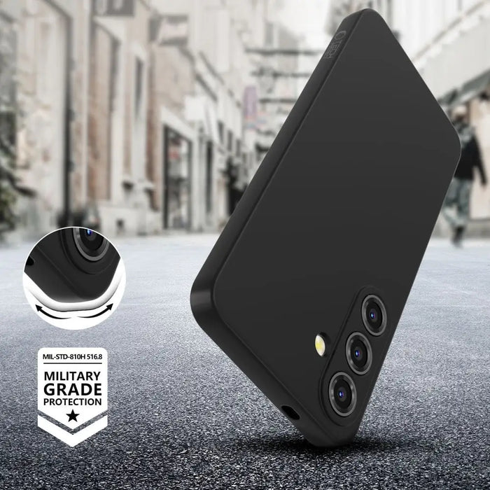 Tech-Protect Icon Case за Samsung Galaxy S25 FE - черен