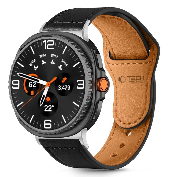 Tech-Protect Leatherfit каишка за Samsung Galaxy Watch