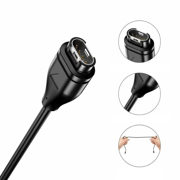 Tech Protect MC04 UltraBoost USB C кабел за часовник Garmin