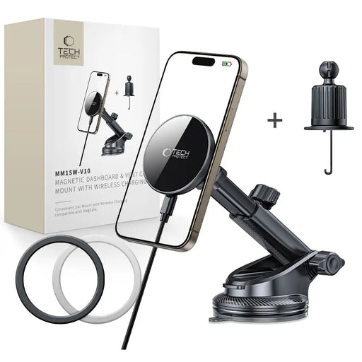 Tech-Protect mm15W-V10 Магнитен държач за кола MagSafe