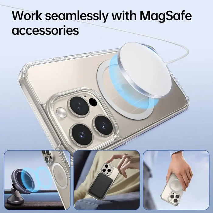 Tech-Protect MMP-110 2in1 MagSafe пръстен - сребро / сребро