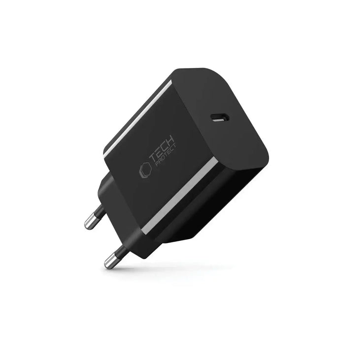 Tech-Protect NC20W USB-C 1-портово PD20W зарядно за стена