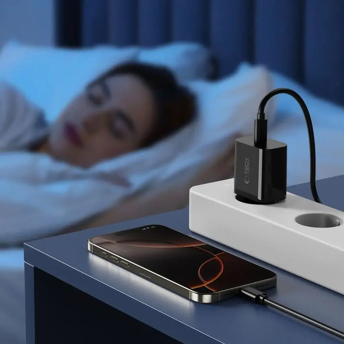 Tech-Protect NC20W USB-C 1-портово PD20W зарядно за стена